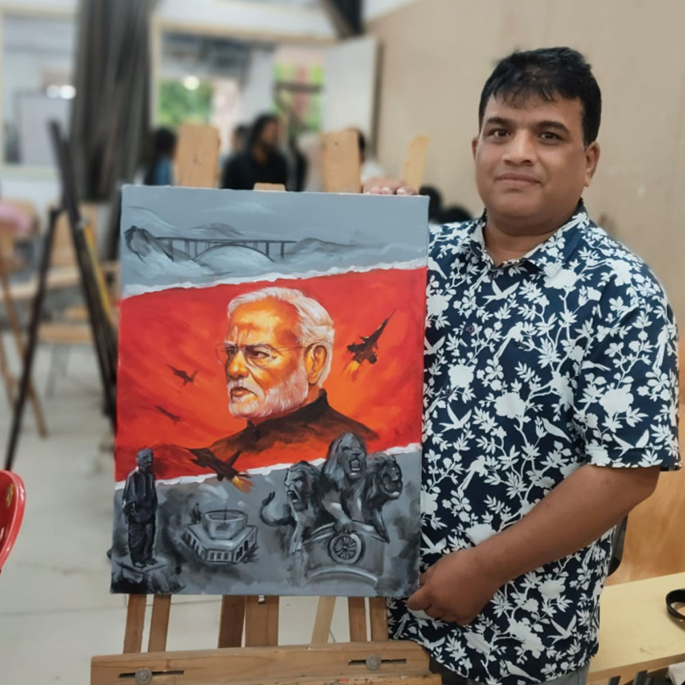 Inside Mava Institute — studio space